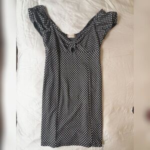 Altar'd State Black and White Patterned Dress